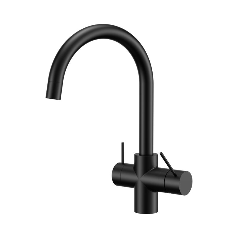Mecca 3 Way Filtered Mixer Tap Matte Black