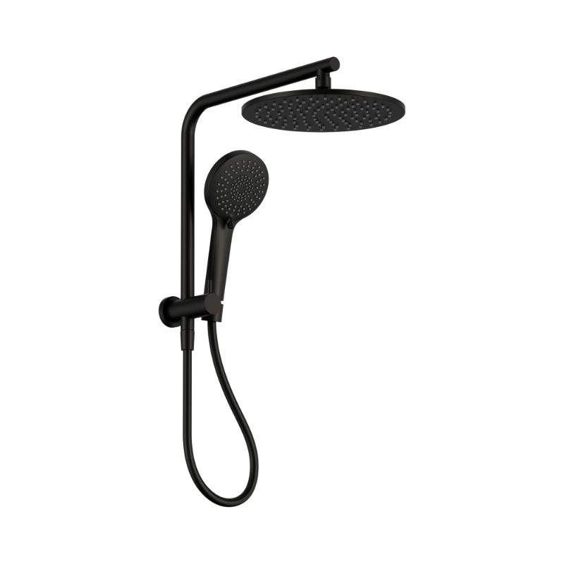Mecca 2 In 1 Twin Shower Matte Black