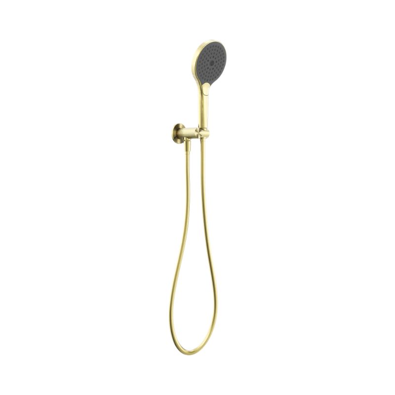 Opal Shower On Bracket With Air Shower II Brushed Gold