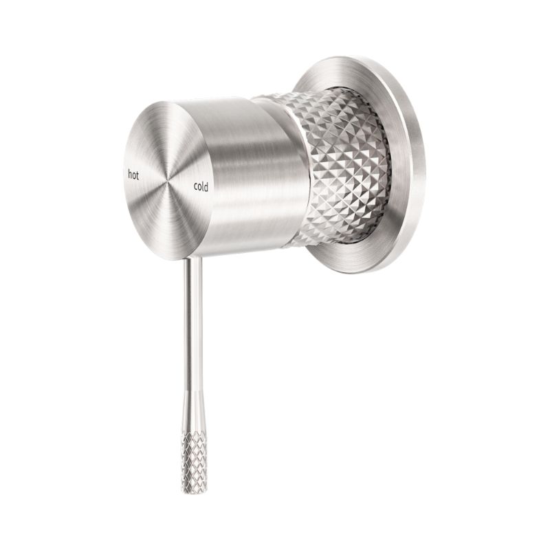 Opal Shower Mixer 60mm Plate Brushed Nickel